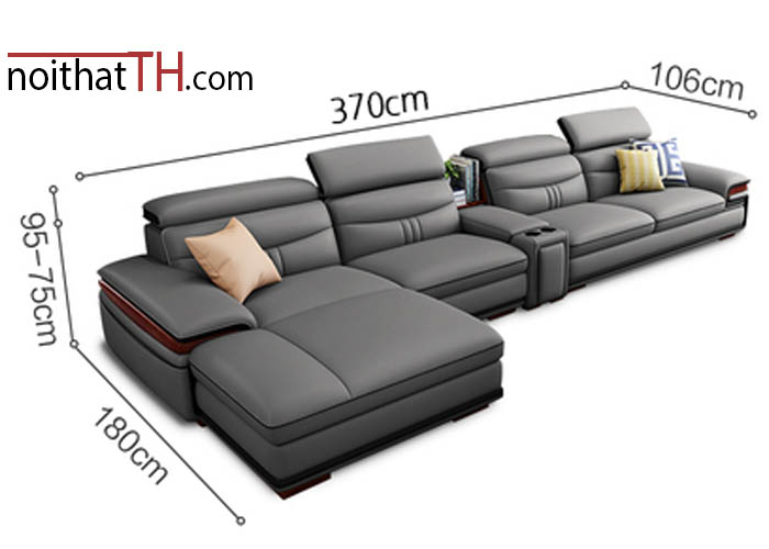 Kích thước sofa da