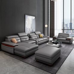 Sofa da hiện đại