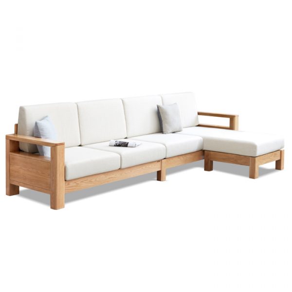 Sofa gỗ góc