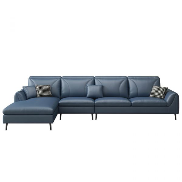 Sofa màu xanh dương
