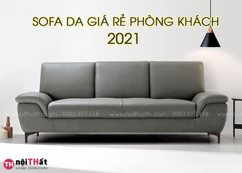 Top 20 mẫu ghế sofa da giá rẻ phòng khách năm 2021