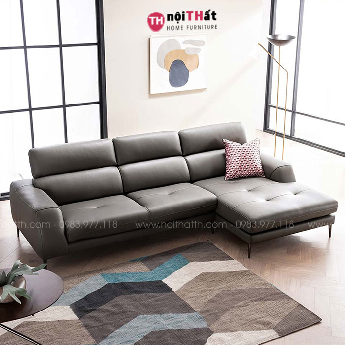 Mẫu sofa da đẹp cho phòng khách năm 2021