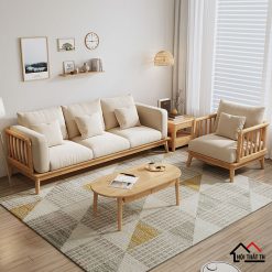 Sofa văng gỗ hiện đại
